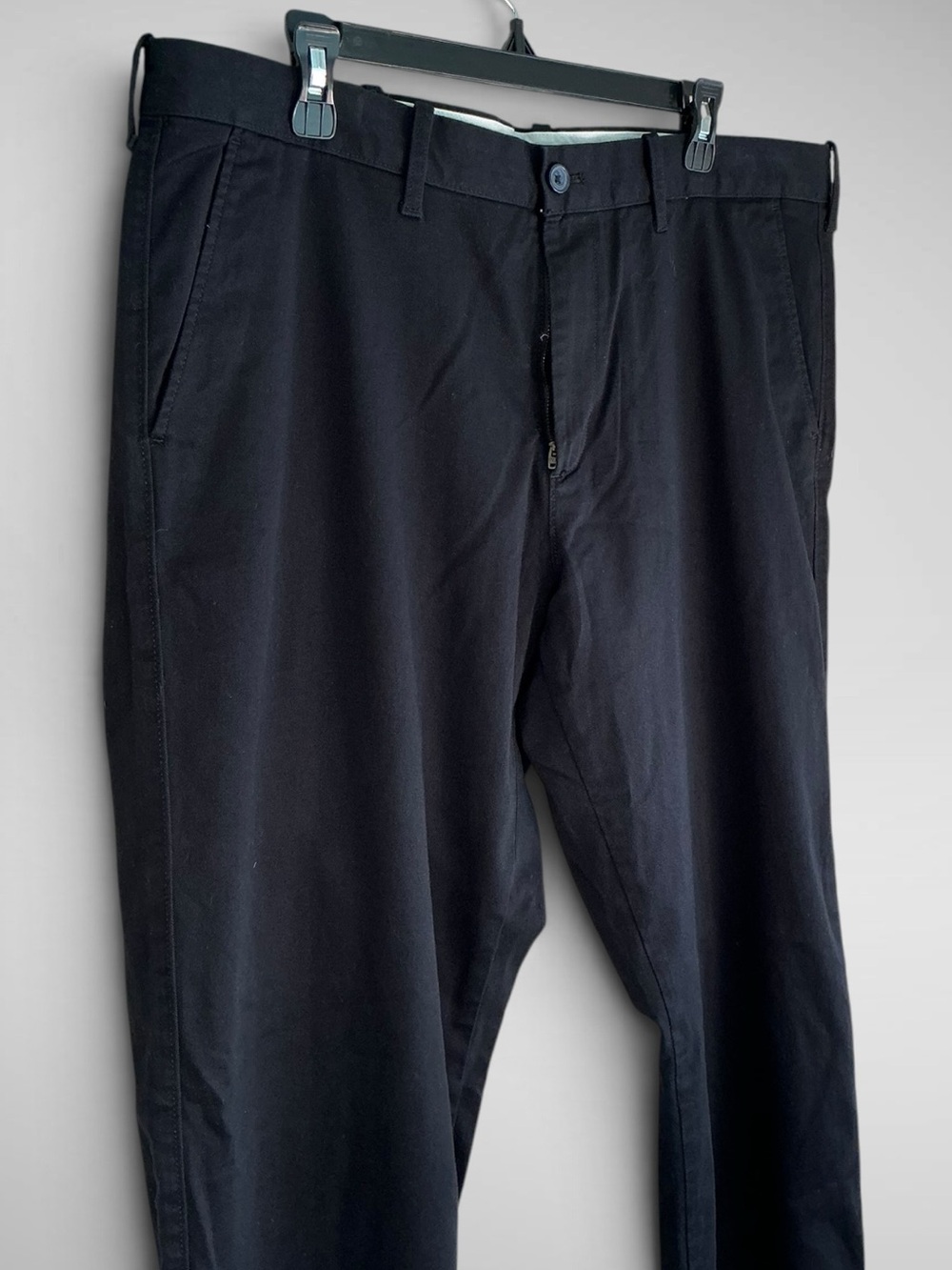 J.Crew Flex Straight Dress Pants Men’s 38x32 Black Stretch Chino NWT